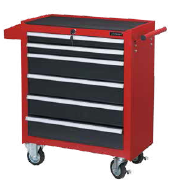 力易得 6抽屉小型工具车 E8147