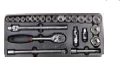 力易得 24件12.5mm系列套筒工具托组套 E1927
