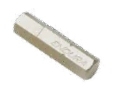 力易得 6.3mm系列25mm六角旋具头 E6832