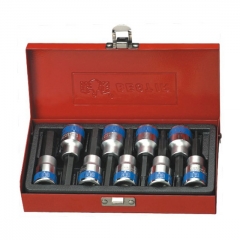 鹰之印 1.5MM件双色蓝带6角旋具套筒组套 93104