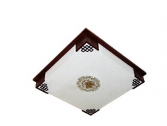 佛山照明 羊皮吸顶灯深色FDX41002/LED4*4W450*450*120常C1311