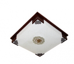佛山照明 羊皮吸顶灯深色FDX41002/LED5*6W580*580*120常C1311
