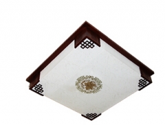 佛山照明 羊皮吸顶灯深色FDX41002/LED6*9W720*720*120常C1311