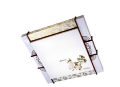 佛山照明 羊皮吸顶灯深色FDX41003/LED5*6W630*630*120常C1311