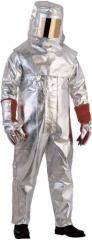 代尔塔 防金属喷溅连体隔热服 TERK400A