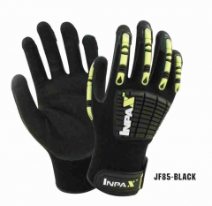 赛立特 13针高弹黑色涤纶针织内胆手套  JF85-BLACK 8/M