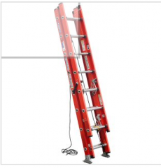 稳耐 玻璃钢3节延伸梯5.2米 D6220-3