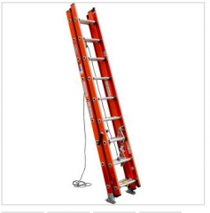 稳耐 玻璃钢3节延伸梯6.4米 D6224-3