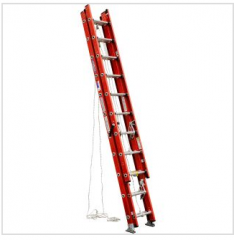 稳耐 玻璃钢3节延伸梯7.6米 D6228-3