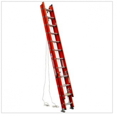稳耐 玻璃钢3节延伸梯8.8米 D6232-3