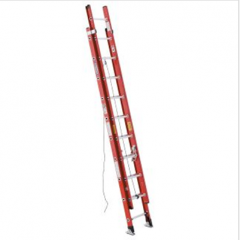稳耐 玻璃钢 D 型踏棍延伸梯 D6316-2 4.88m IA 类型