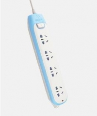 公牛 绚彩插座(1.8m星海蓝)  GN-W1040