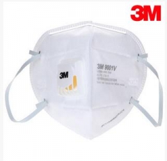 3M 9001V KN90/P1 9000系列折叠式带阀颗粒物防护口罩