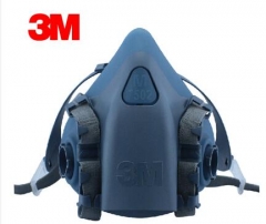3M 7502  7000系列硅胶半面型防护面罩（中号）