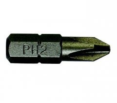史丹利  6.3MM系列十字旋具头PH1x25mm(x10)  63-022T-23