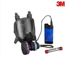 3M PowerflowTM 面具式电动送风防尘呼吸防护系统 6800PF