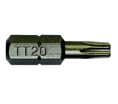 史丹利  6.3MM系列中孔花形旋具头TT8x25mm  63-062T-23