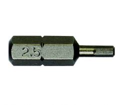 史丹利  6.3MM系列6角旋具头H3x25mm(x10)  63-083T-23