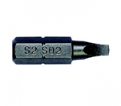 史丹利  6.3MM系列方头旋具头SQ2x25mm(x10)   63-122T-23