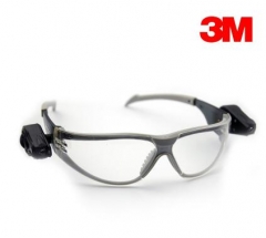3M 11356 防护眼镜（带双射灯，防雾）