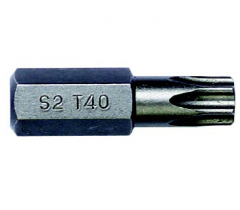 史丹利  8mm系列花形旋具头T40x30mm(x10)  63-245T-23