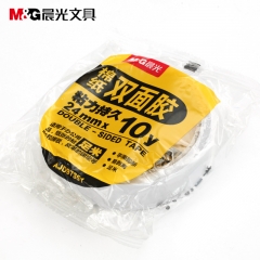 晨光 棉纸双面胶带24mm*10y AJD97351