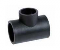保利 HDPE对接管件 注塑热熔异径三通Dn140mm×110mm