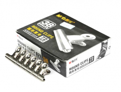 晨光 38mm圆形票夹盒装 ABS91644