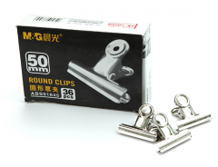晨光 50mm圆形票夹盒装 ABS91645
