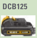 得伟 10.8V 1.3Ah 锂电池 DCB125