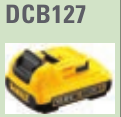 得伟 10.8V 2.0Ah 锂电池 DCB127