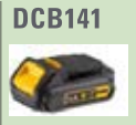 得伟 14.4V 1.5Ah 锂电池 DCB141