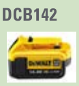 得伟 14.4V 4.0Ah 锂电池 DCB142