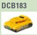 得伟 18V 2.0Ah 锂电池 DCB183