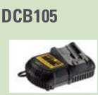 得伟 10.8V-18V 通用锂电220V充电器 (4AMP电流) DCB105