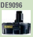 得伟 18V 2.4Ah 镍铬电池组 （2.0Ah免费升级为2.4Ah） DE9096