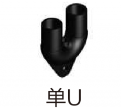保利  HDPE地源热泵管件单U  Dn25mm