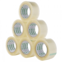 齐心 JP5510-6 普透封箱胶带 6卷/筒 55mm*100y