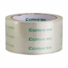 齐心 JP6015-6 普透封箱胶带 6卷/筒 60mm*150y