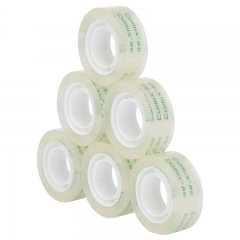 齐心 JF1830-8 超透文具胶带 8卷/筒 18mm*30y