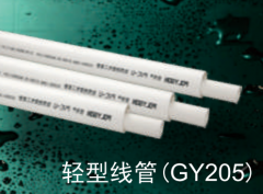 保利  PVC-U电工套管系列(白色)   轻型线管(GY205)25mm
