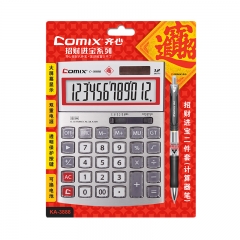 齐心 KA-3888 招财进宝卡装计算器