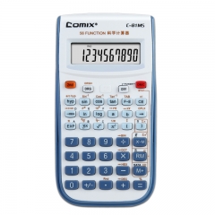 齐心 C-81MS 计算器 小学通函数型 蓝色