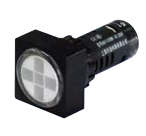 上海天逸 AD17 系列信号灯方形位置指示器 AD17-22WBF 6V-380V
