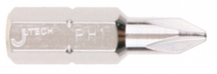 捷科 #1长度25mm十字单头旋具头 PH1-25