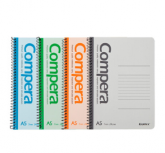 齐心 CSA5507 Compera螺旋装订本A5 50页