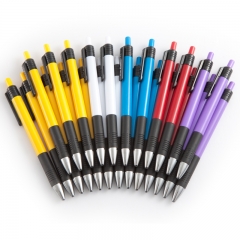 齐心 BP104R 舒适圆珠笔0.7mm 蓝