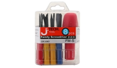 捷科 小号家庭装螺丝批 FM-S