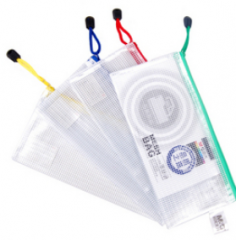 晨光 网格票据袋PVC ADM94509 蓝