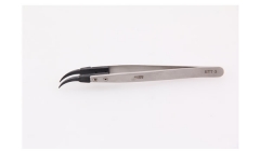 捷科 130mm弯头防静电镊子 ETT-3